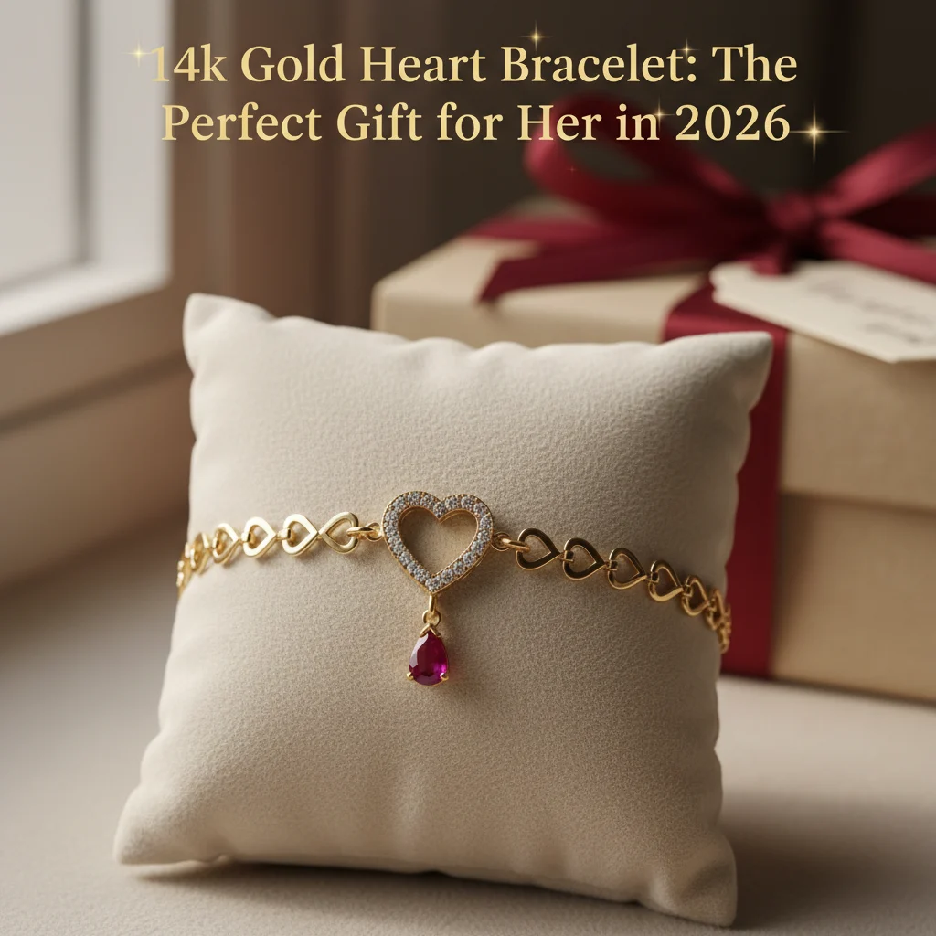 14k Gold Heart Bracelet: The Perfect Gift for Her in 2026