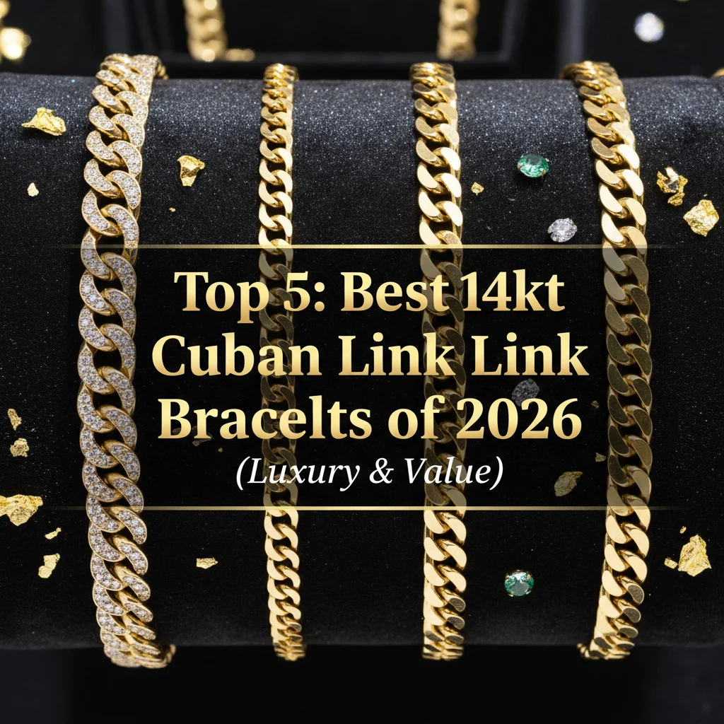 Top 5: Best 14kt Cuban Link Bracelets of 2026 (Luxury & Value)