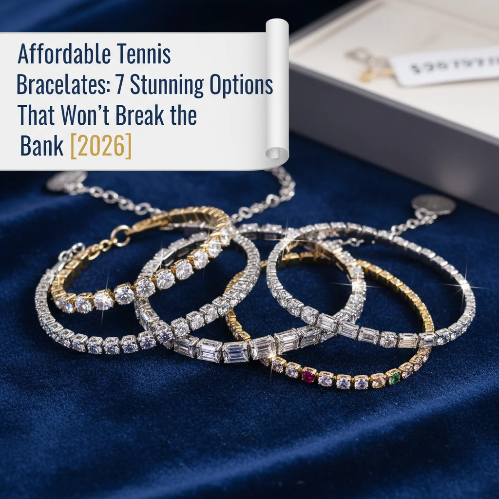 Affordable Tennis Bracelets: 7 Stunning Options That Won’t Break the Bank [2026]