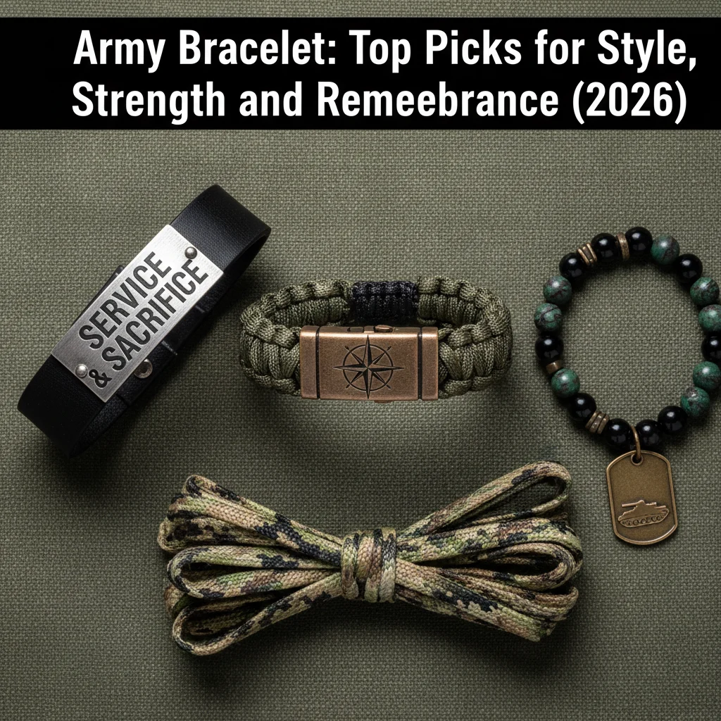 Army Bracelet: Top Picks for Style, Strength, and Remembrance (2026)