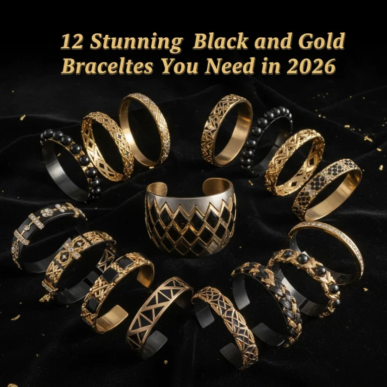 12 Stunning Black and Gold Bracelets You Need in 2026