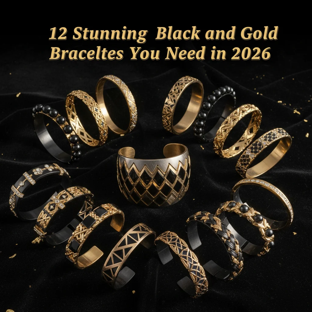12 Stunning Black and Gold Bracelets You Need in 2026