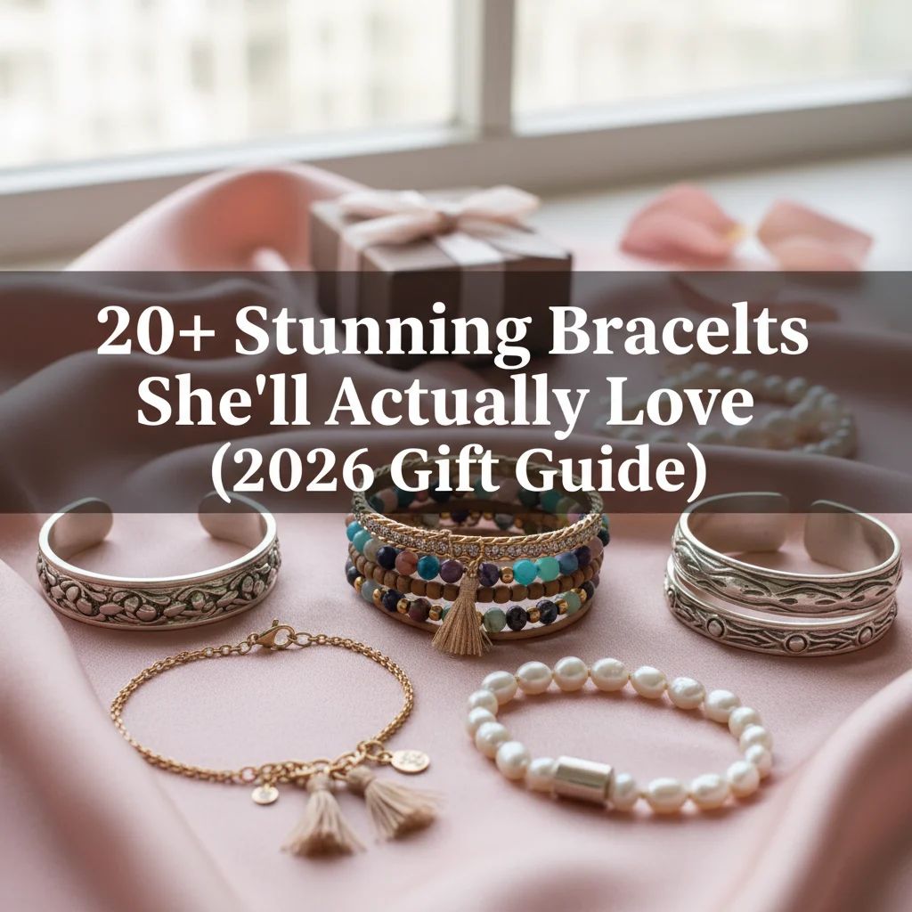 20+ Stunning Bracelets She’ll Actually Love (2026 Gift Guide)