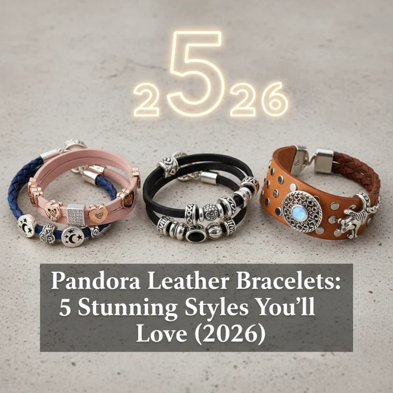 Pandora Leather Bracelets: 5 Stunning Styles You’ll Love (2026)