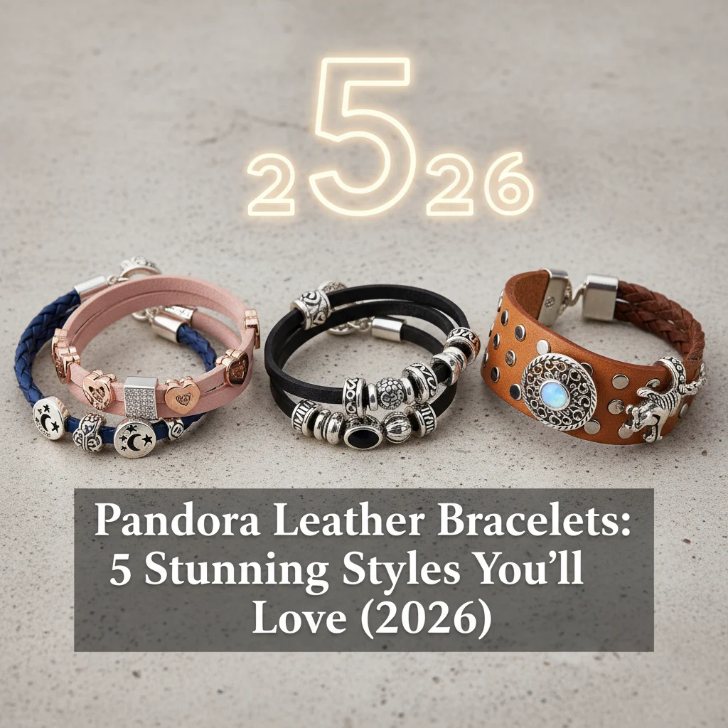 Pandora Leather Bracelets: 5 Stunning Styles You’ll Love (2026)