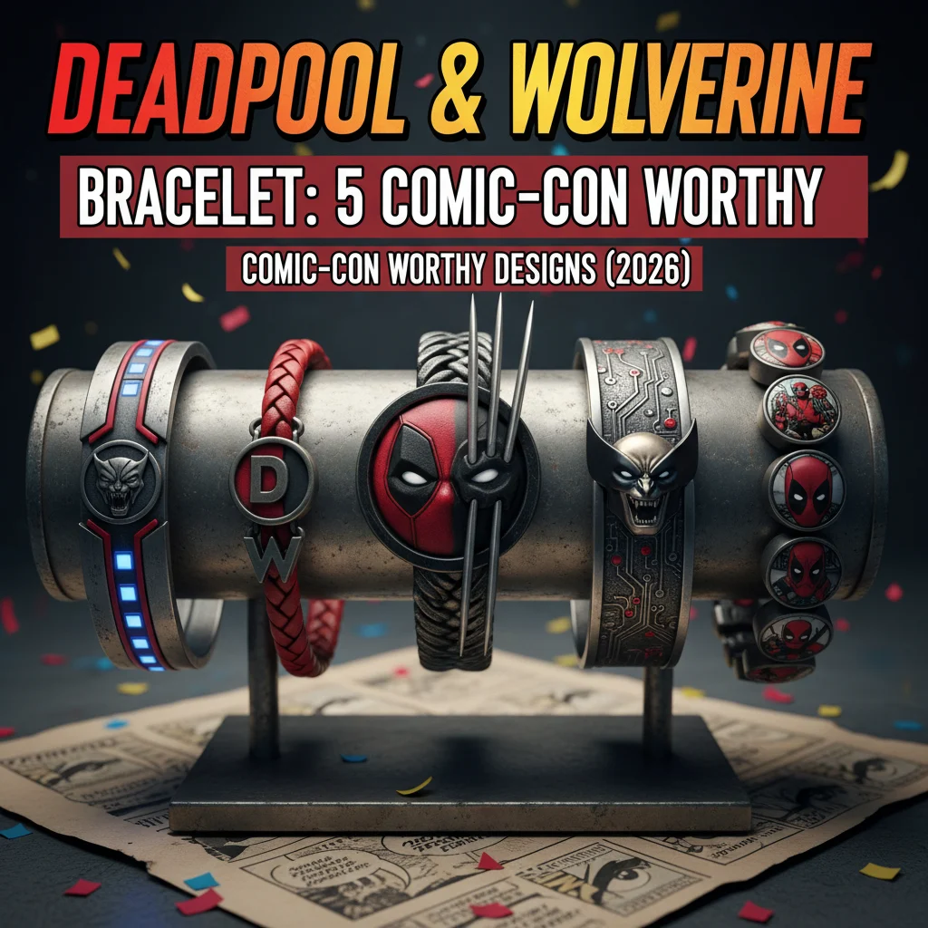 Deadpool & Wolverine Bracelet: 5 Comic-Con Worthy Designs (2026)