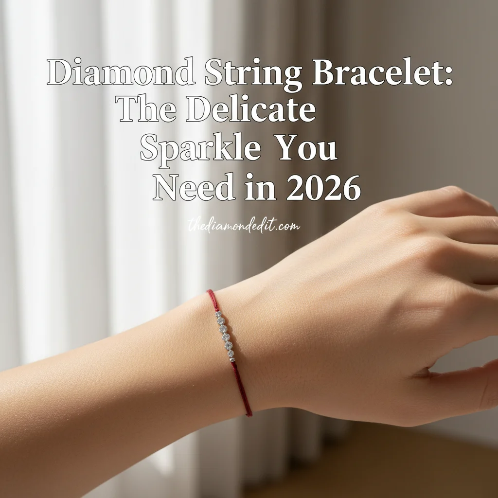 Diamond String Bracelet: The Delicate Sparkle You Need in 2026