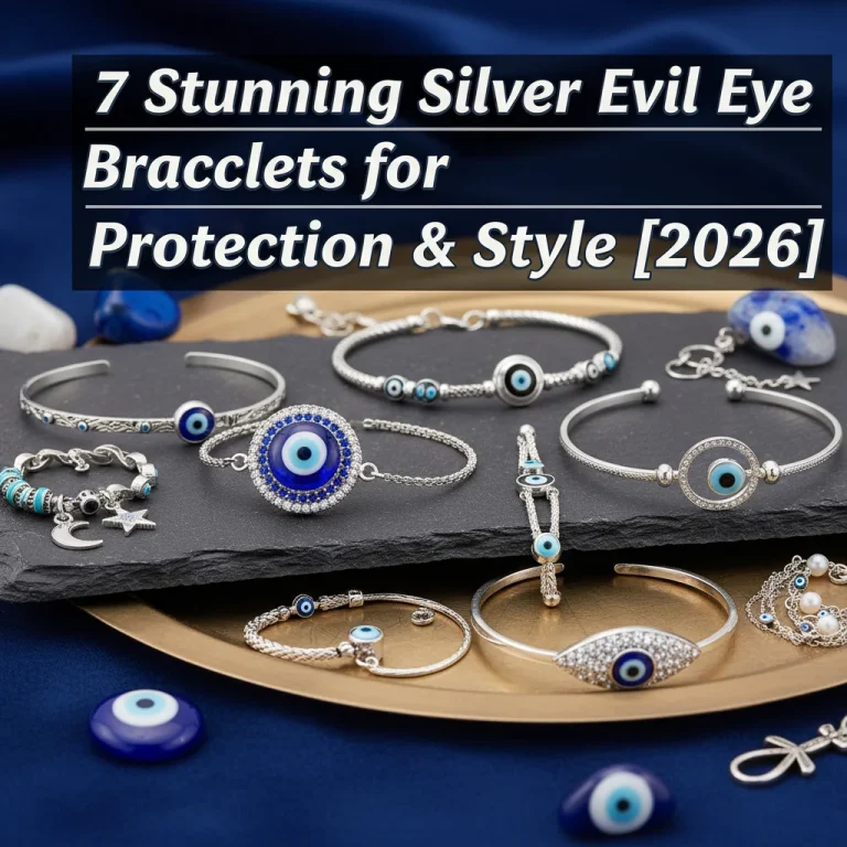 7 Stunning Silver Evil Eye Bracelets for Protection & Style [2026]