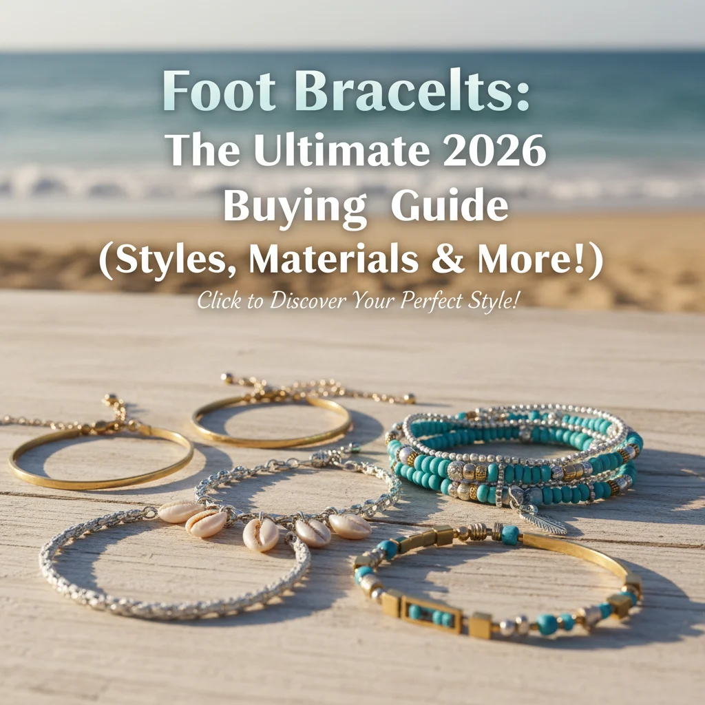 Foot Bracelets: The Ultimate 2026 Buying Guide (Styles, Materials, & More!)