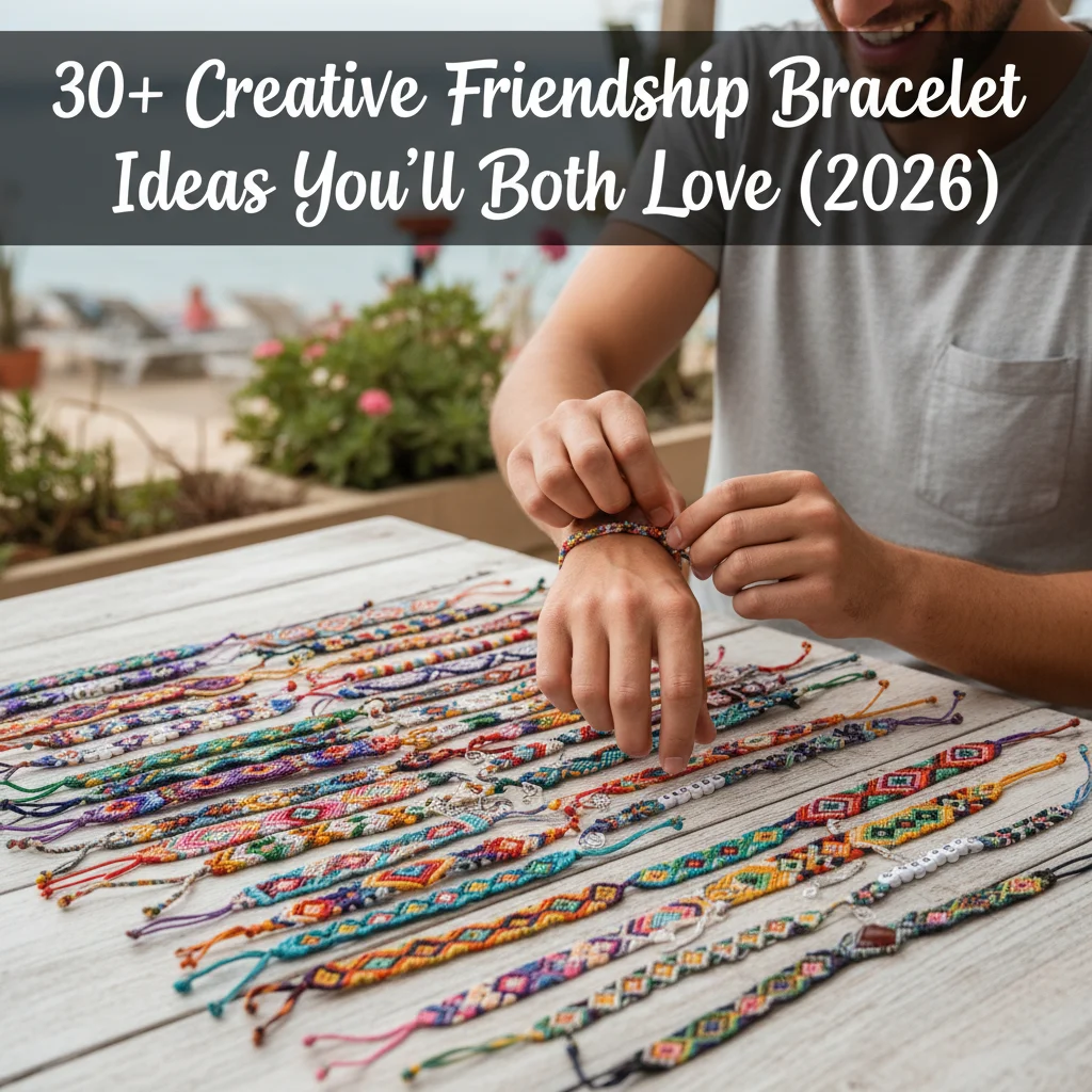 30+ Creative Friendship Bracelet Ideas You’ll Both Love (2026)