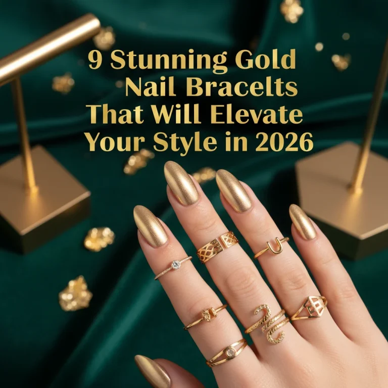 9 Stunning Gold Nail Bracelets That Will Elevate Your Style in 2026