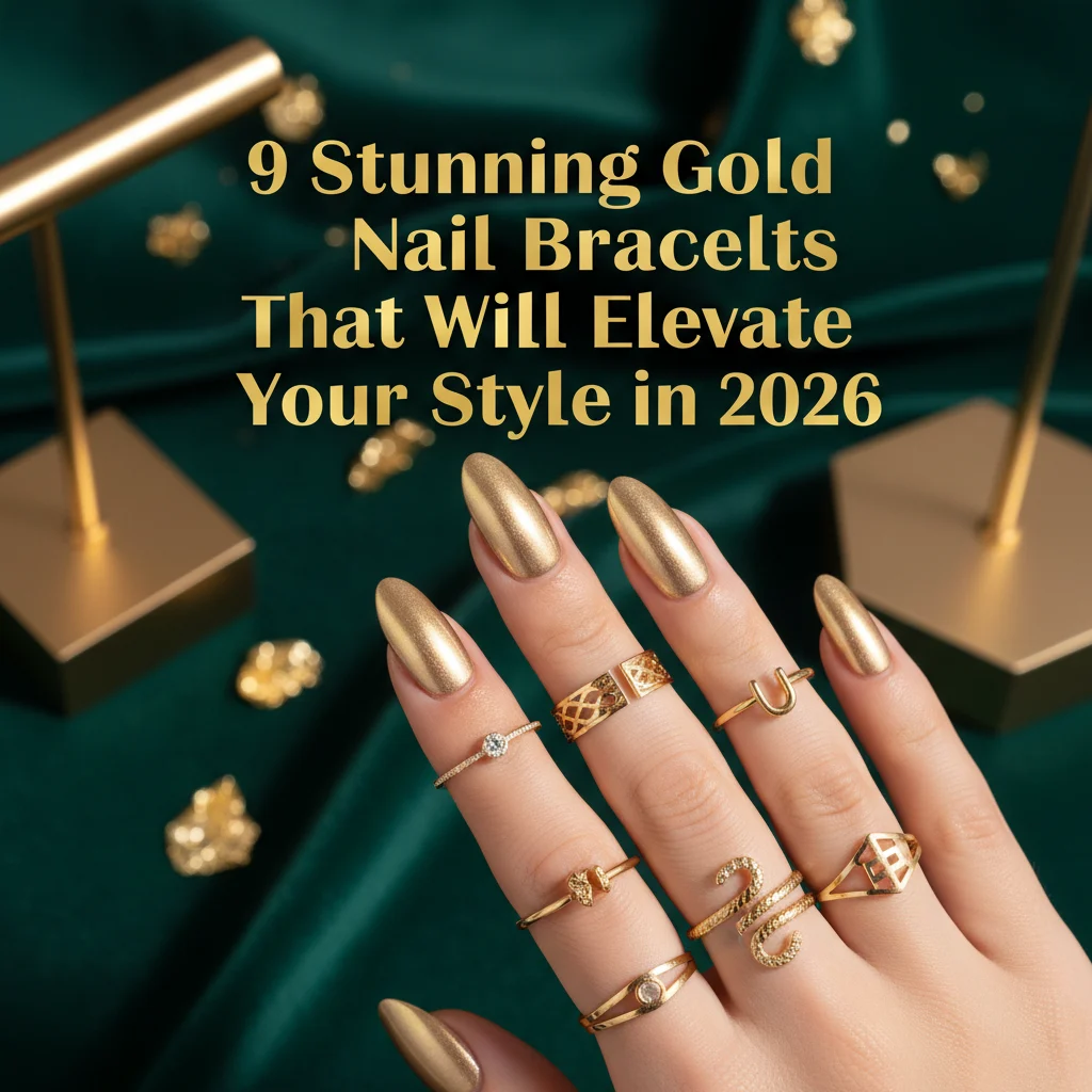 9 Stunning Gold Nail Bracelets That Will Elevate Your Style in 2026