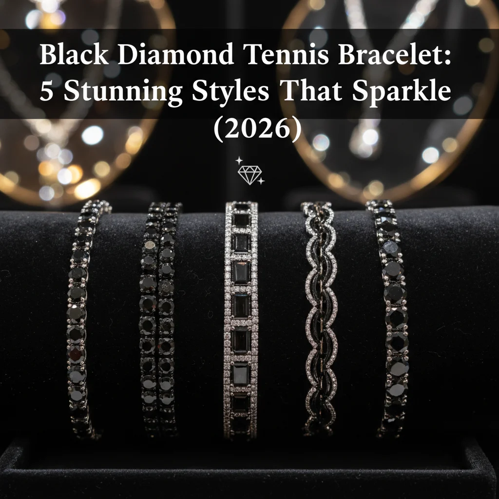 Black Diamond Tennis Bracelet: 5 Stunning Styles That Sparkle (2026)