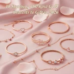 10 Stunning 18k Rose Gold Bracelets to Gift in 2026