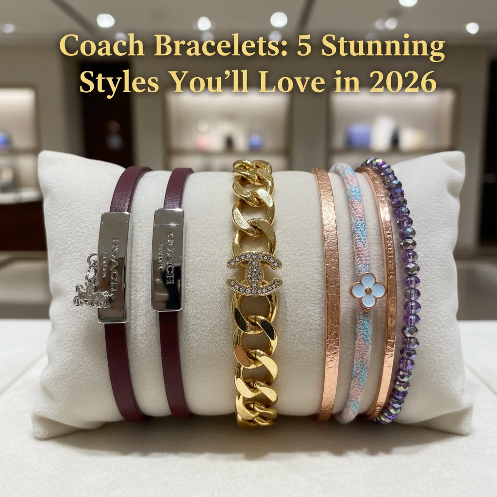 Coach Bracelets: 5 Stunning Styles You’ll Love in 2026
