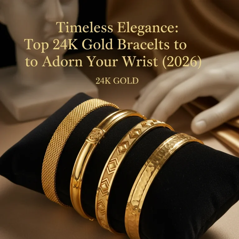 Timeless Elegance: Top 24K Gold Bracelets to Adorn Your Wrist (2026)