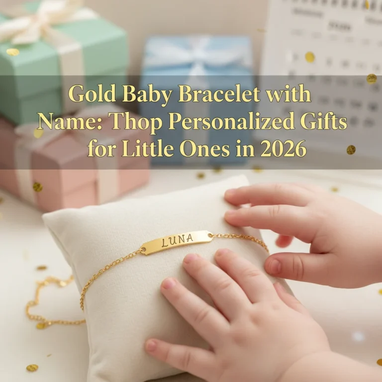 Gold Baby Bracelet with Name: The Top Personalized Gifts for Little Ones in 2026