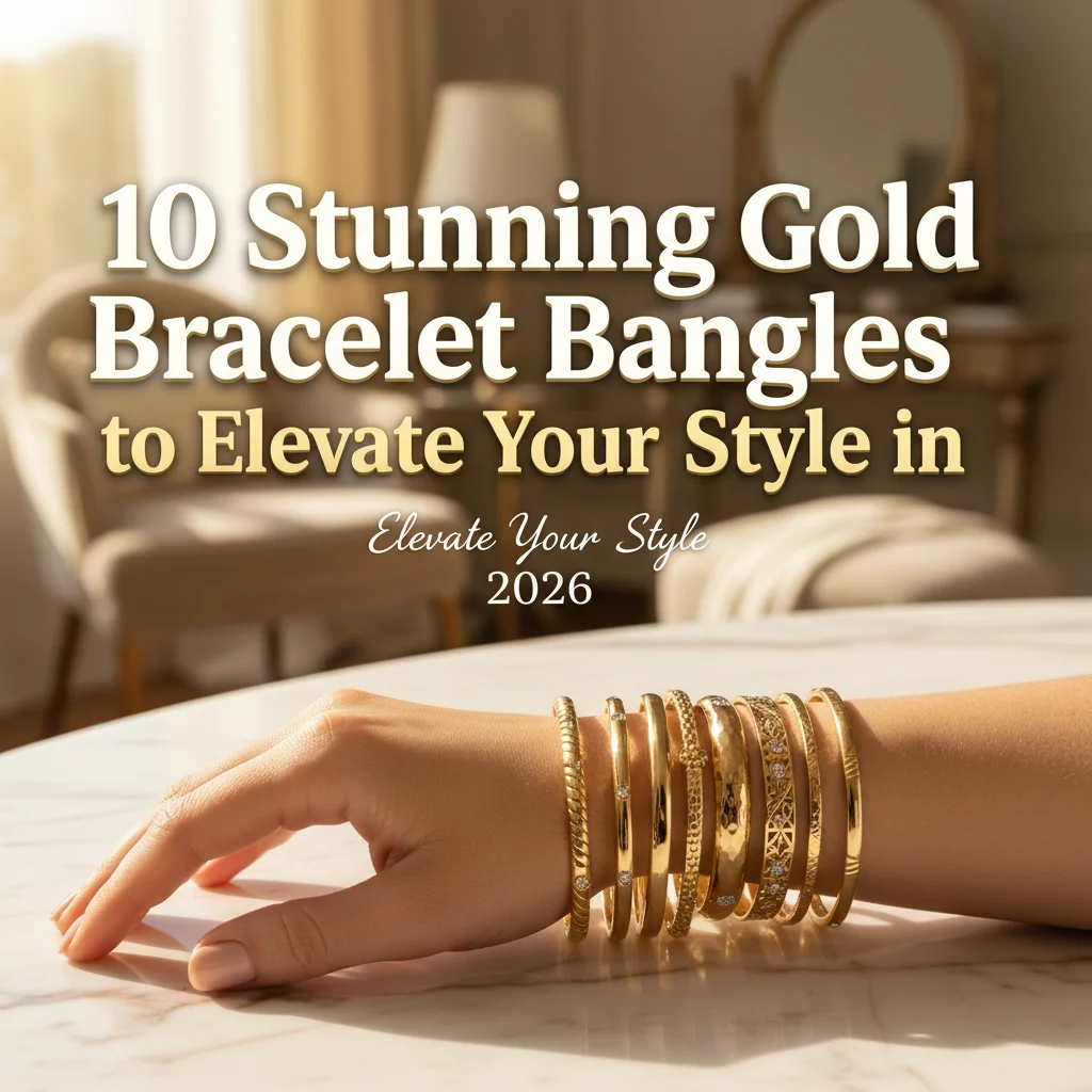 10 Stunning Gold Bracelet Bangles to Elevate Your Style in 2026