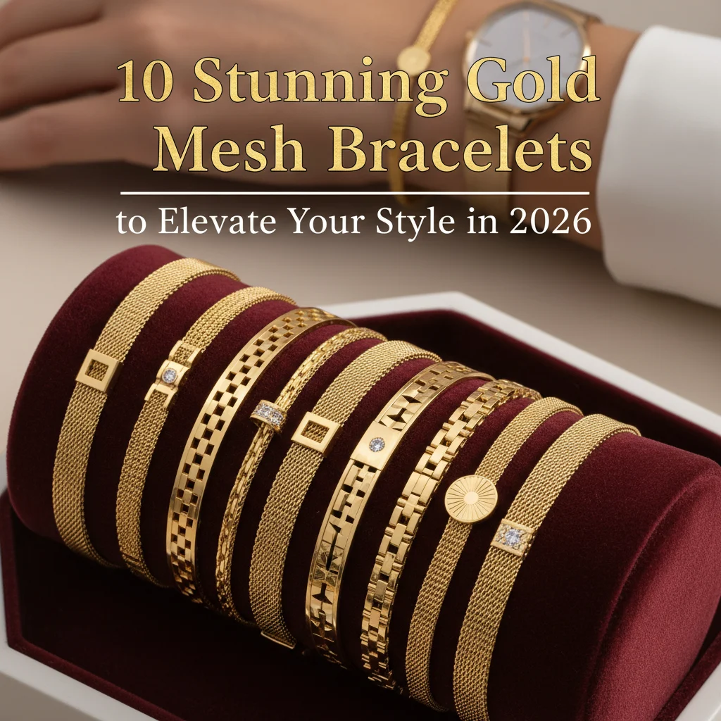 10 Stunning Gold Mesh Bracelets to Elevate Your Style in 2026