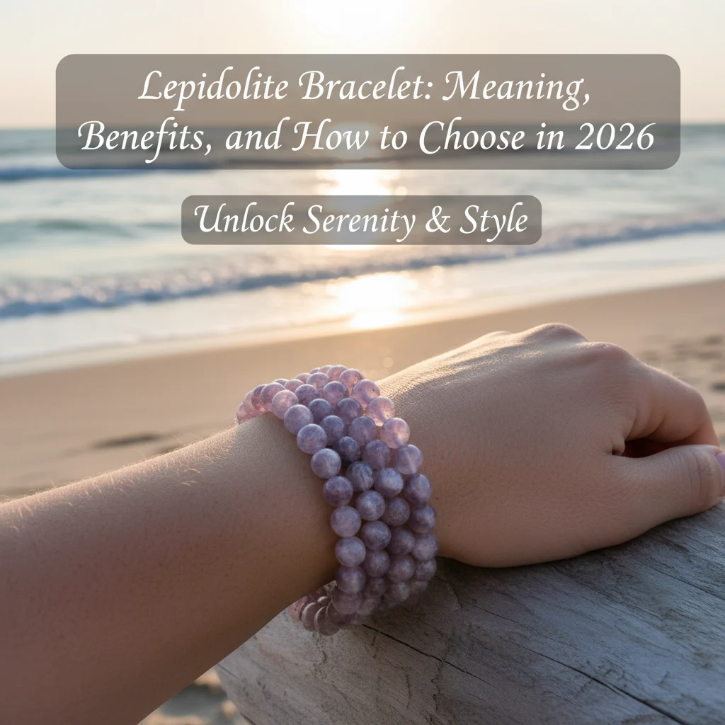 Lepidolite Bracelet: Meaning, Benefits, and How to Choose in 2026