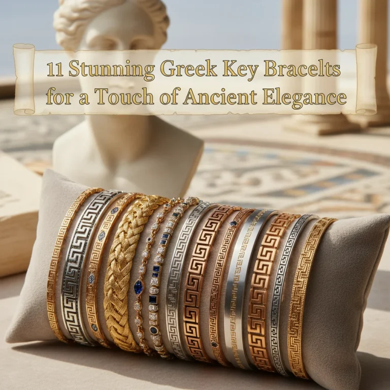 11 Stunning Greek Key Bracelets for a Touch of Ancient Elegance