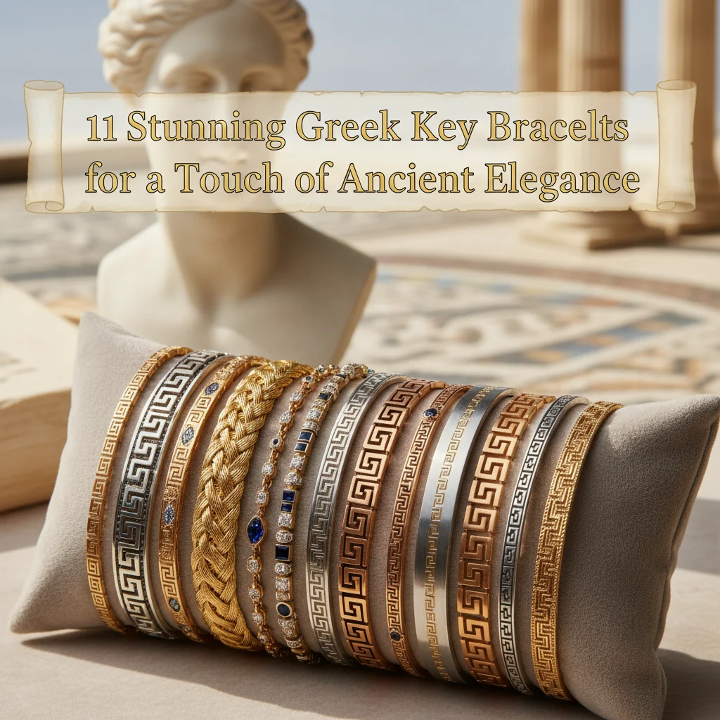 11 Stunning Greek Key Bracelets for a Touch of Ancient Elegance