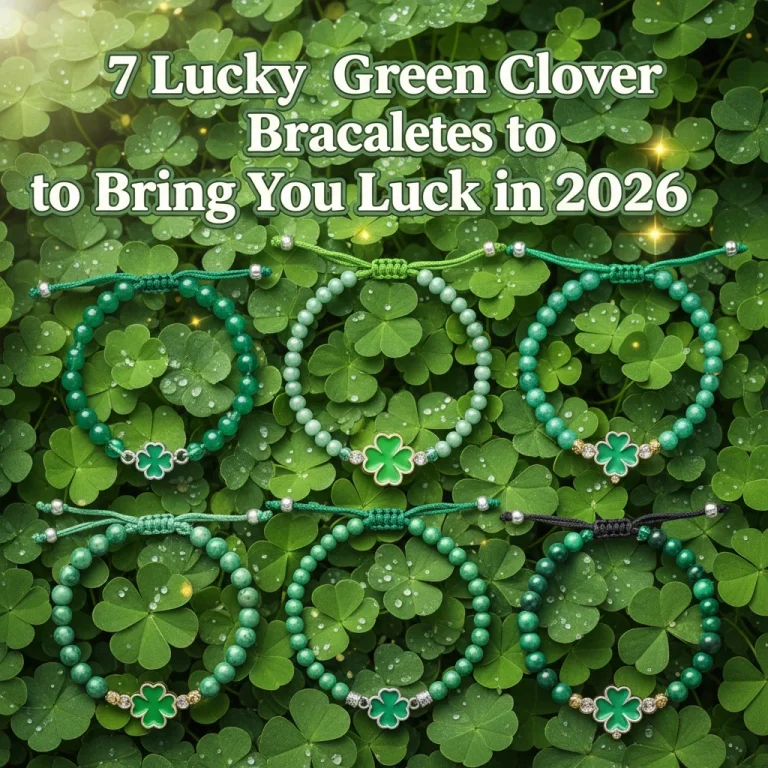 7 Lucky Green Clover Bracelets to Bring You Luck in 2026