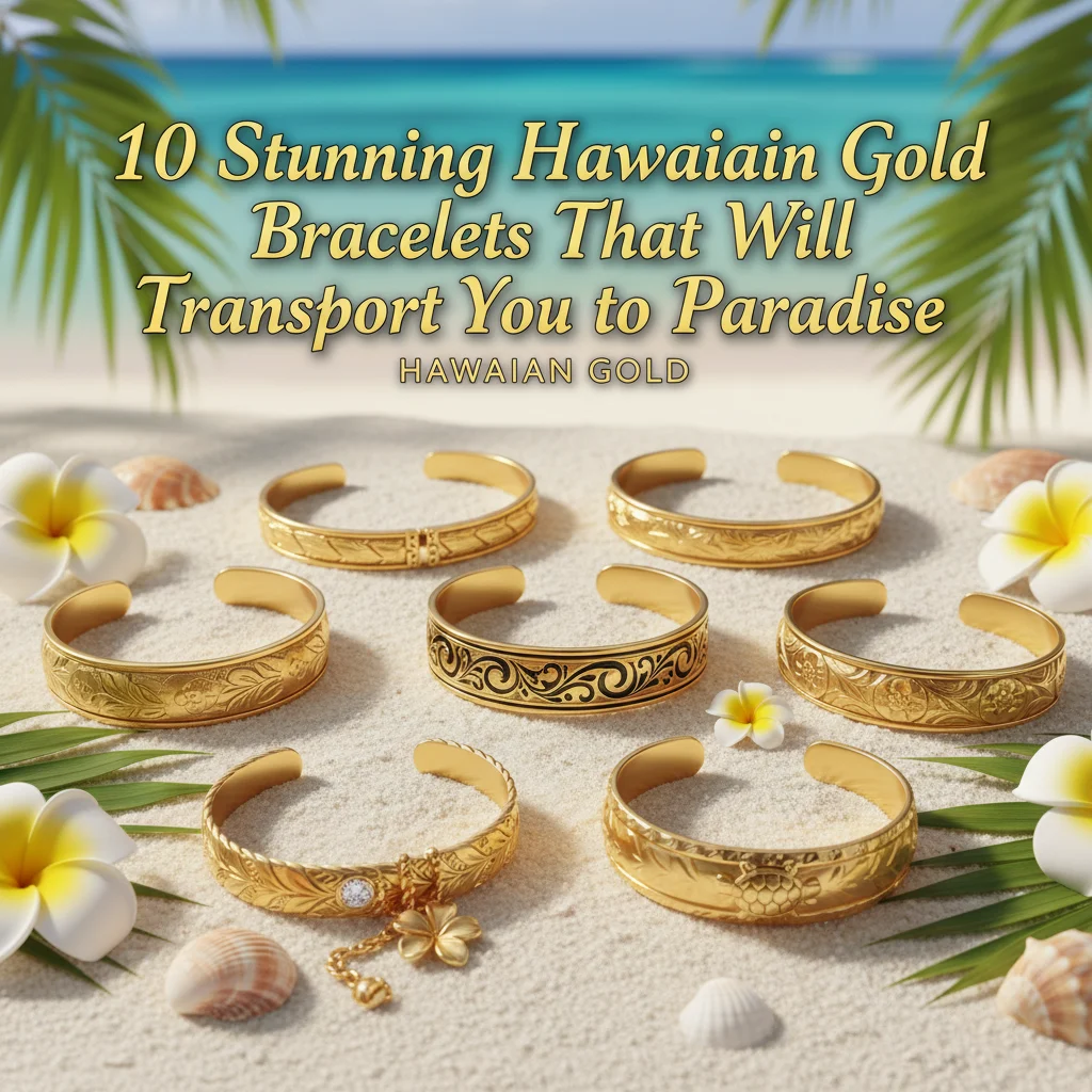 10 Stunning Hawaiian Gold Bracelets That Will Transport You to Paradise
