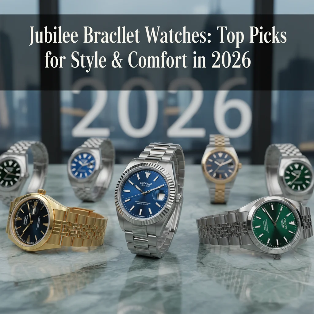 Jubilee Bracelet Watches: Top Picks for Style & Comfort in 2026