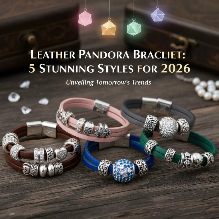 Leather Pandora Bracelet: 5 Stunning Styles for 2026
