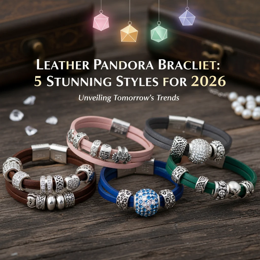 Leather Pandora Bracelet: 5 Stunning Styles for 2026