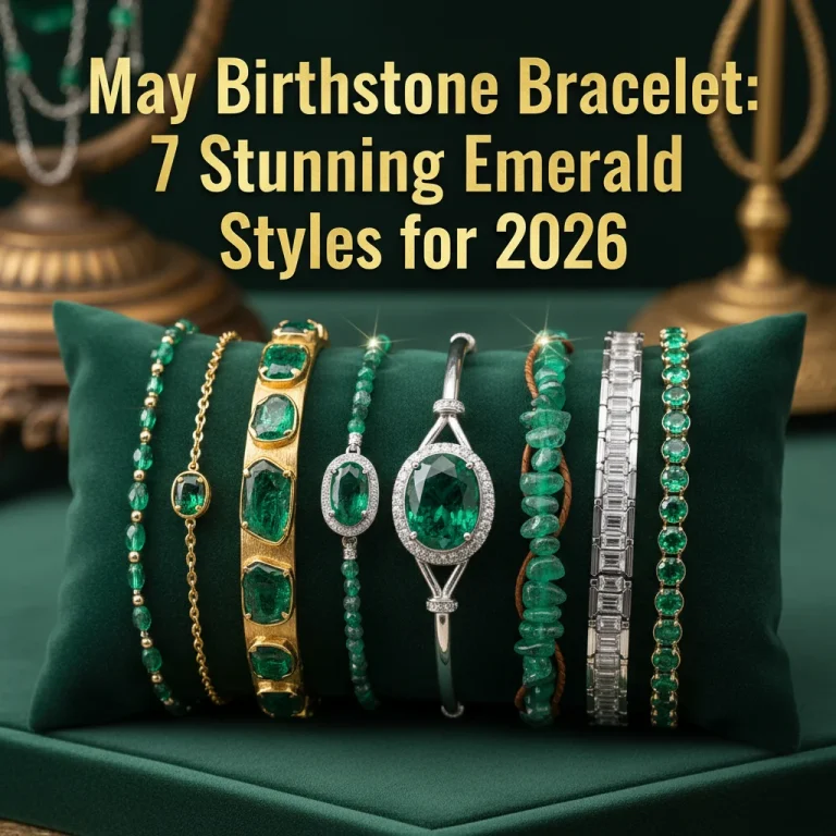 May Birthstone Bracelet: 7 Stunning Emerald Styles for 2026
