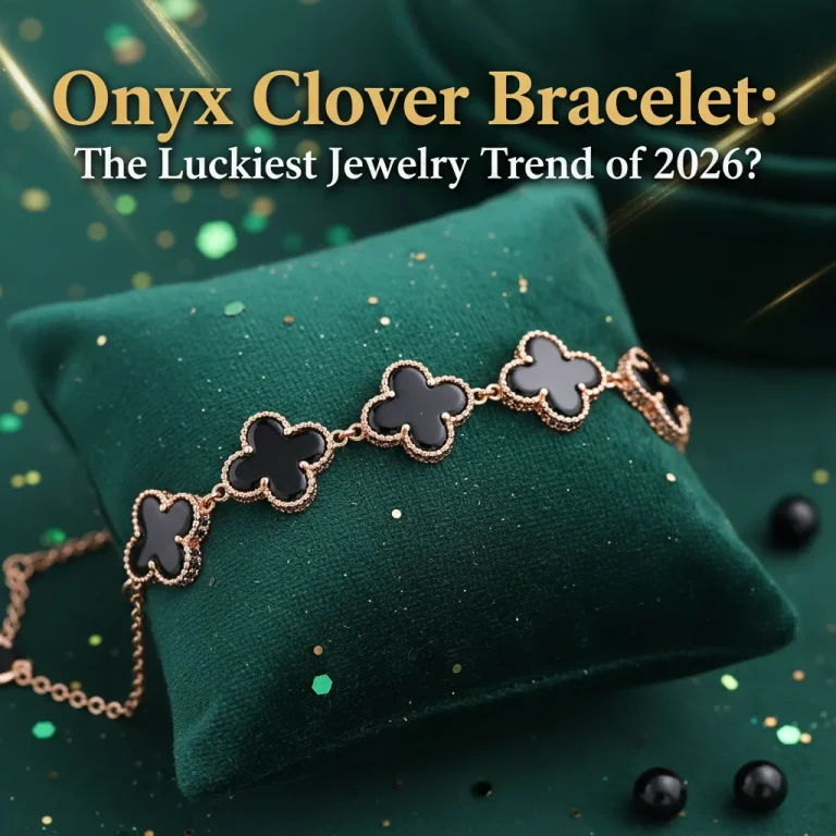 Onyx Clover Bracelet: The Luckiest Jewelry Trend of 2026?