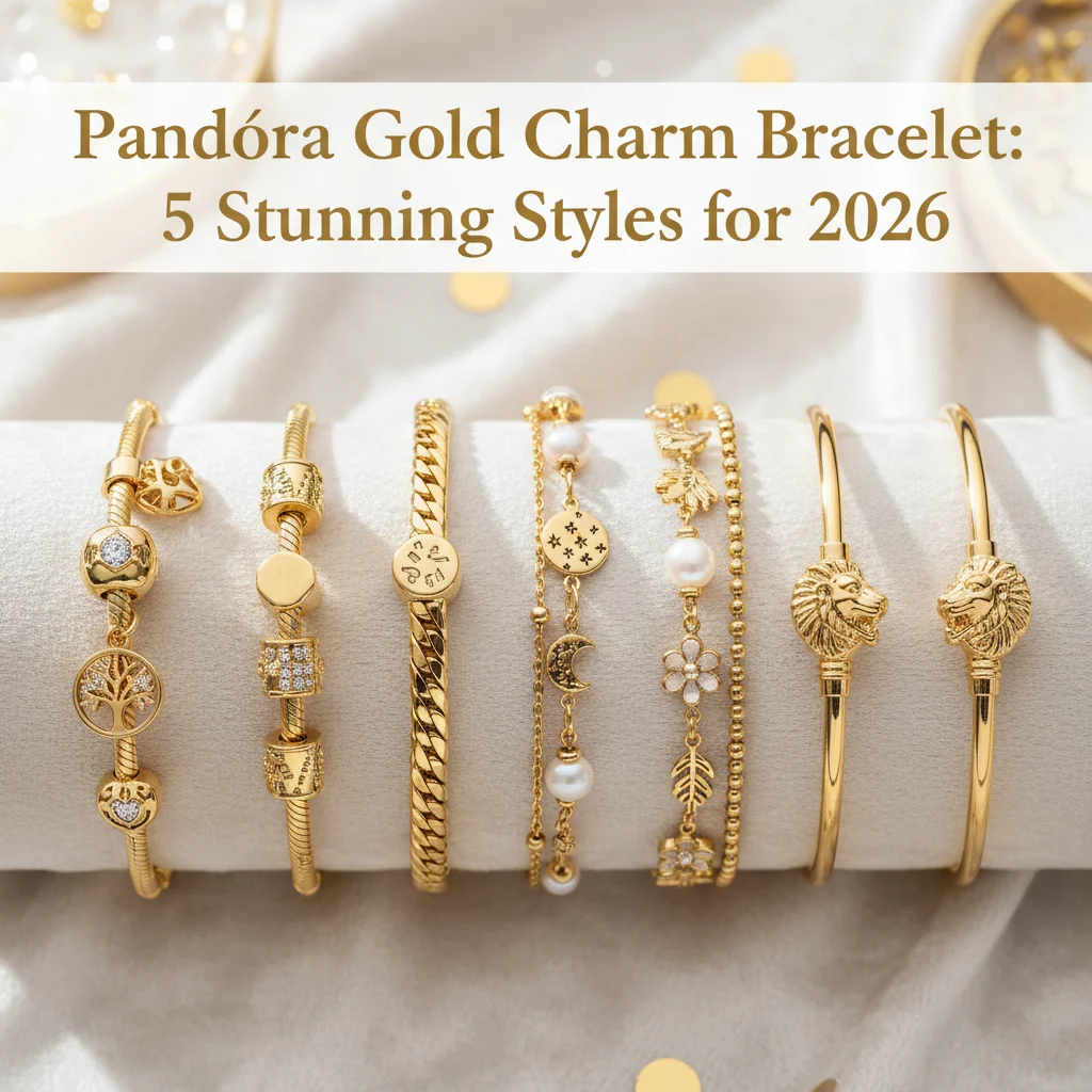 Pandora Gold Charm Bracelet: 5 Stunning Styles for 2026