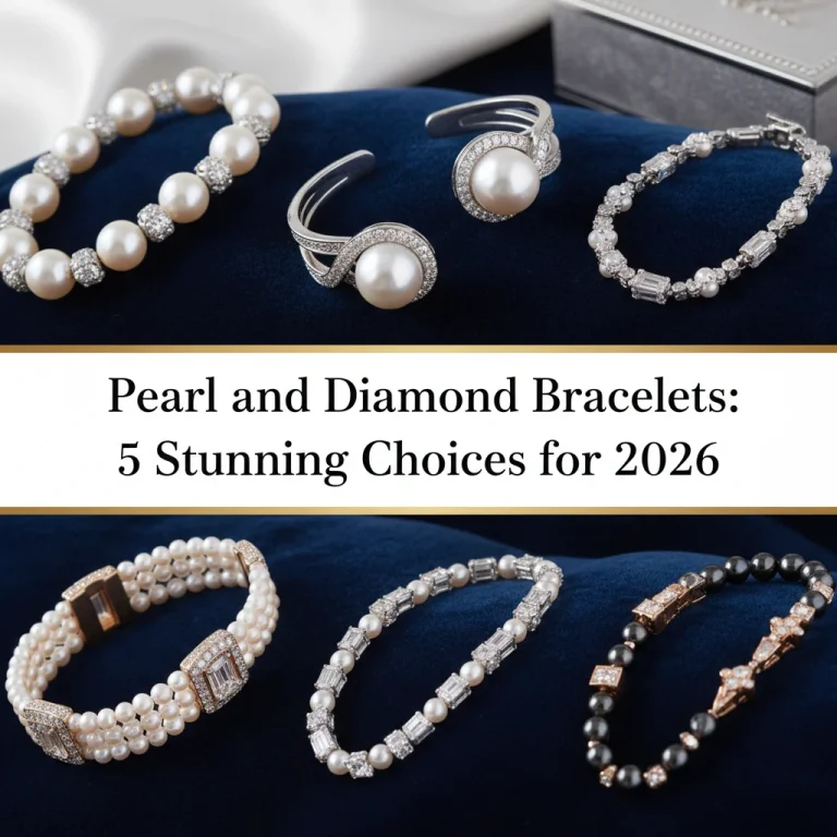 Pearl and Diamond Bracelets: 5 Stunning Choices for 2026