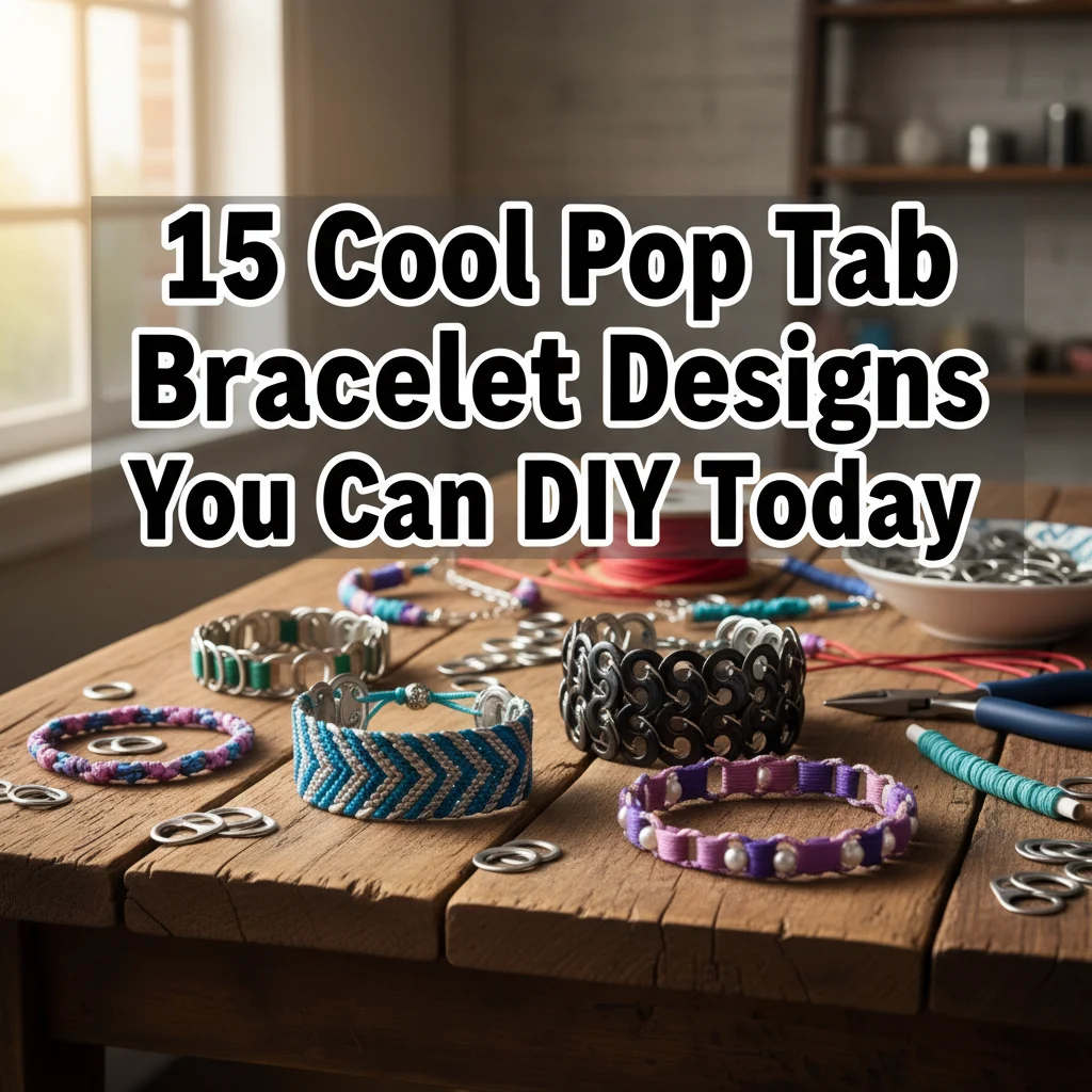 15 Cool Pop Tab Bracelet Designs You Can DIY Today