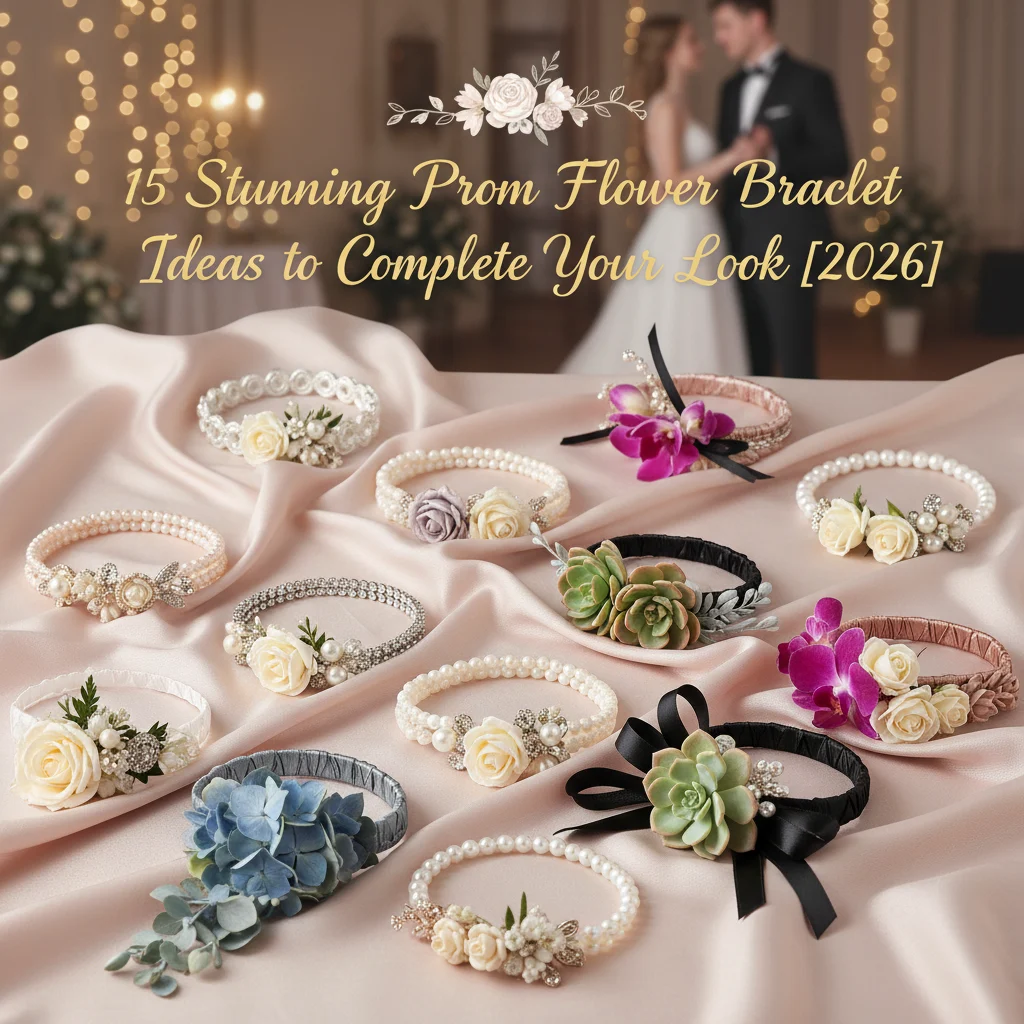 15 Stunning Prom Flower Bracelet Ideas to Complete Your Look [2026]