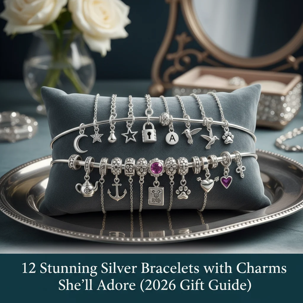 12 Stunning Silver Bracelets with Charms She’ll Adore (2026 Gift Guide)