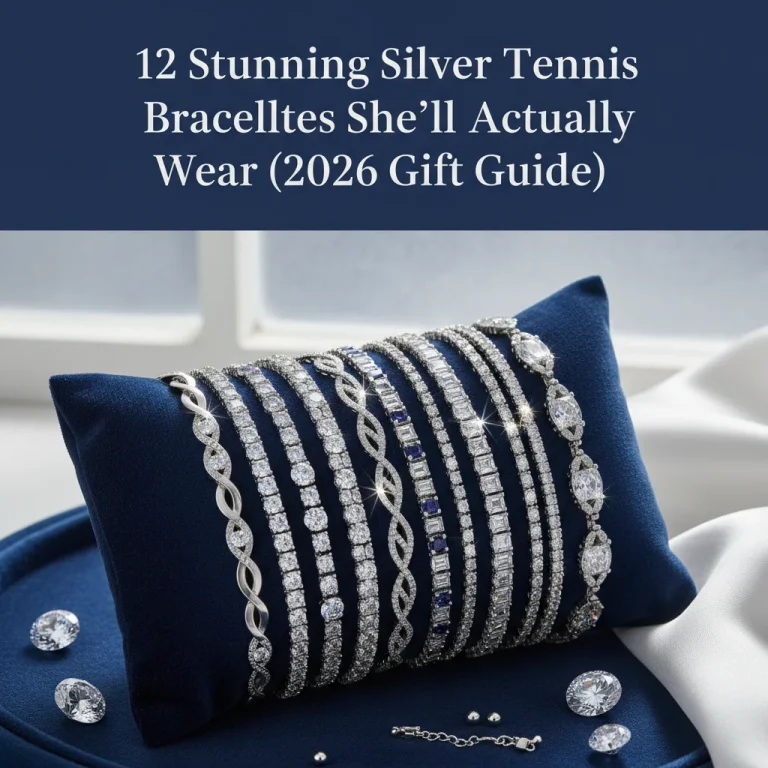12 Stunning Silver Tennis Bracelets She’ll Actually Wear (2026 Gift Guide)