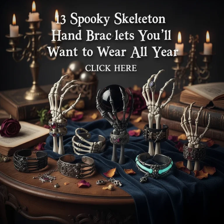 13 Spooky Skeleton Hand Bracelets You’ll Want to Wear All Year