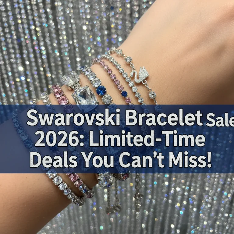 Swarovski Bracelet Sale 2026: Limited-Time Deals You Can’t Miss!