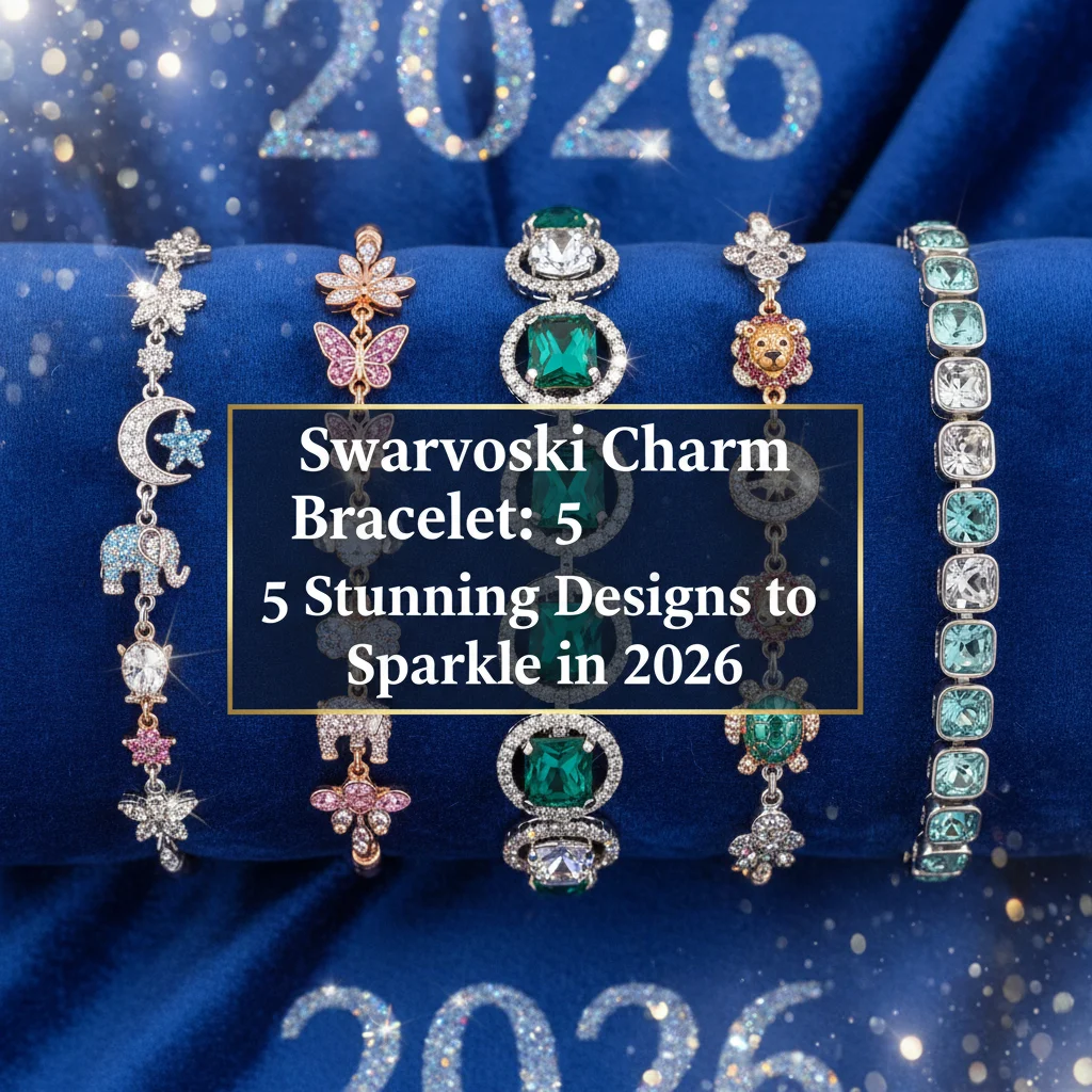Swarovski Charm Bracelet: 5 Stunning Designs to Sparkle in 2026