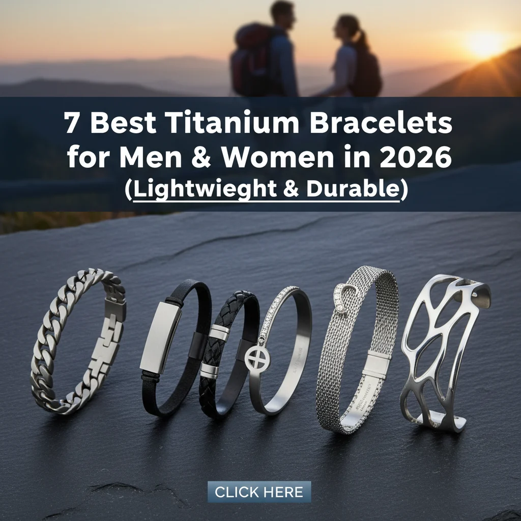 7 Best Titanium Bracelets for Men & Women in 2026 (Lightweight & Durable)