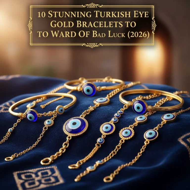 10 Stunning Turkish Eye Gold Bracelets to Ward Off Bad Luck (2026)