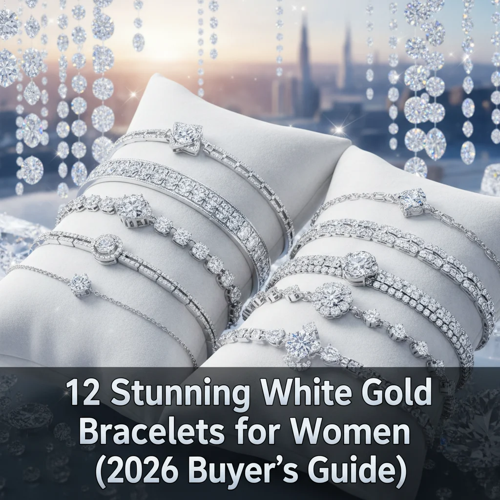 12 Stunning White Gold Bracelets for Women (2026 Buyer’s Guide)