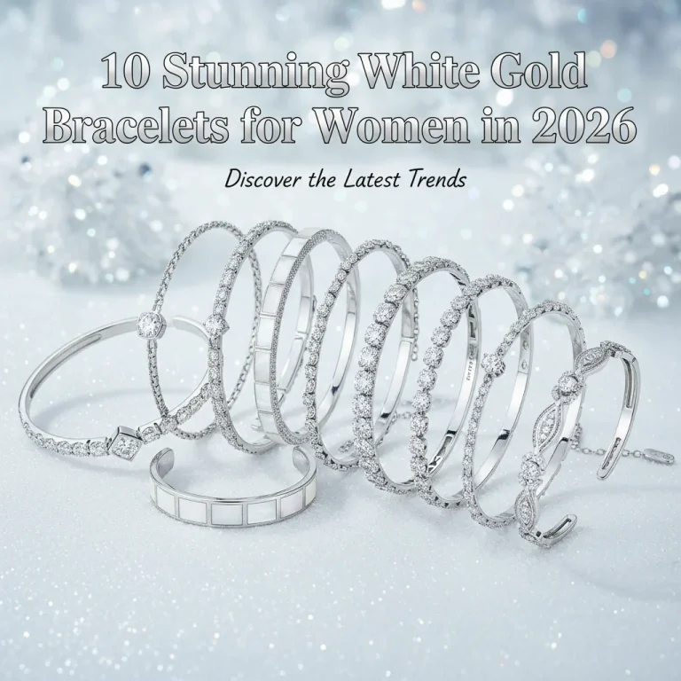 10 Stunning White Gold Bracelets for Women in 2026