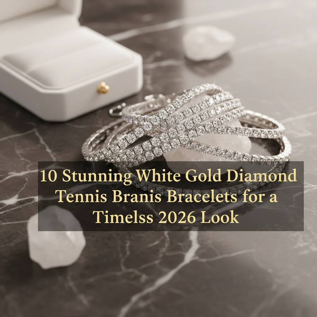 10 Stunning White Gold Diamond Tennis Bracelets for a Timeless 2026 Look