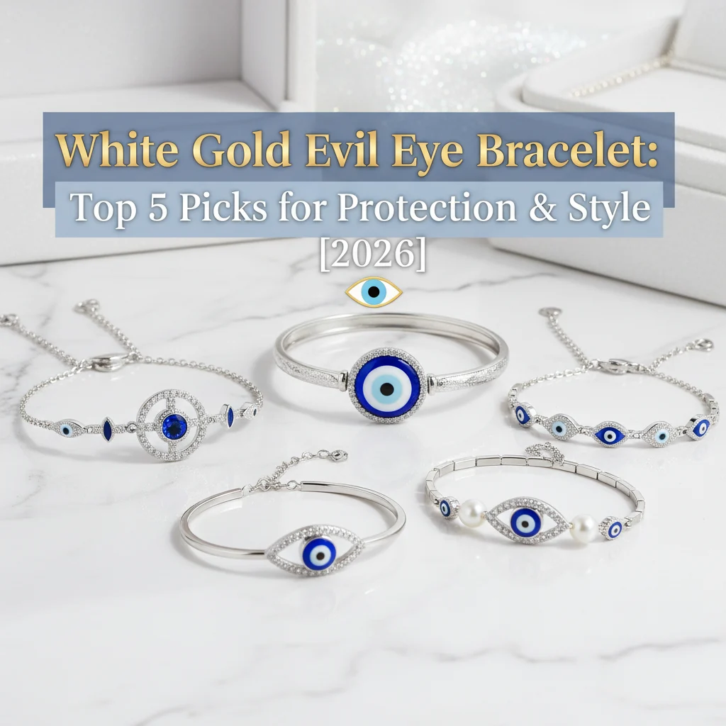 White Gold Evil Eye Bracelet: Top 5 Picks for Protection & Style [2026]