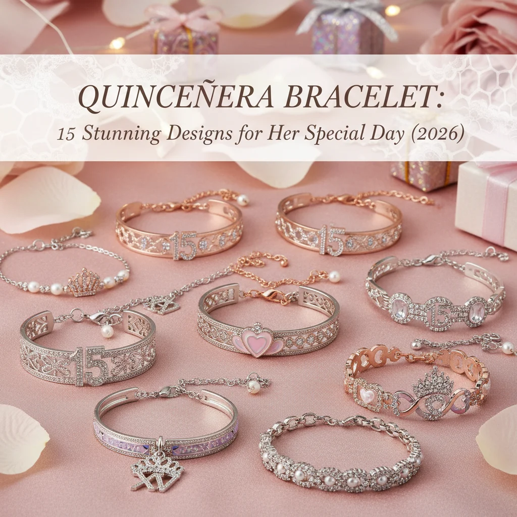 Quinceanera Bracelet: 15 Stunning Designs for Her Special Day (2026)