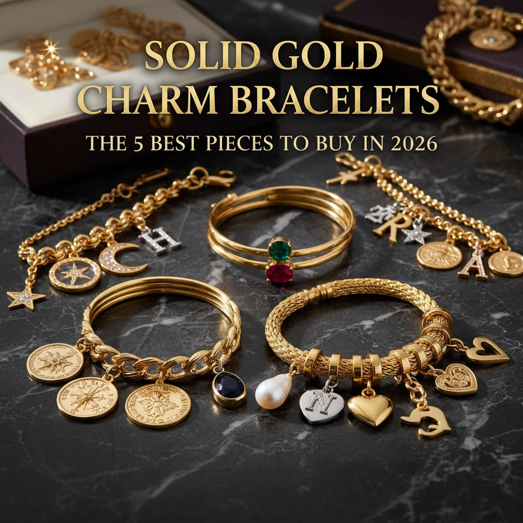 Solid Gold Charm Bracelets: The 5 Best Pieces to Buy in 2026